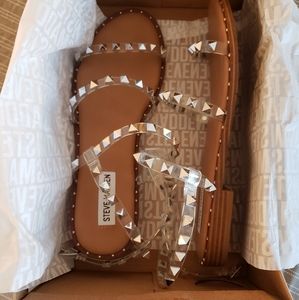 Steve Madden Travel sandals CLEAR